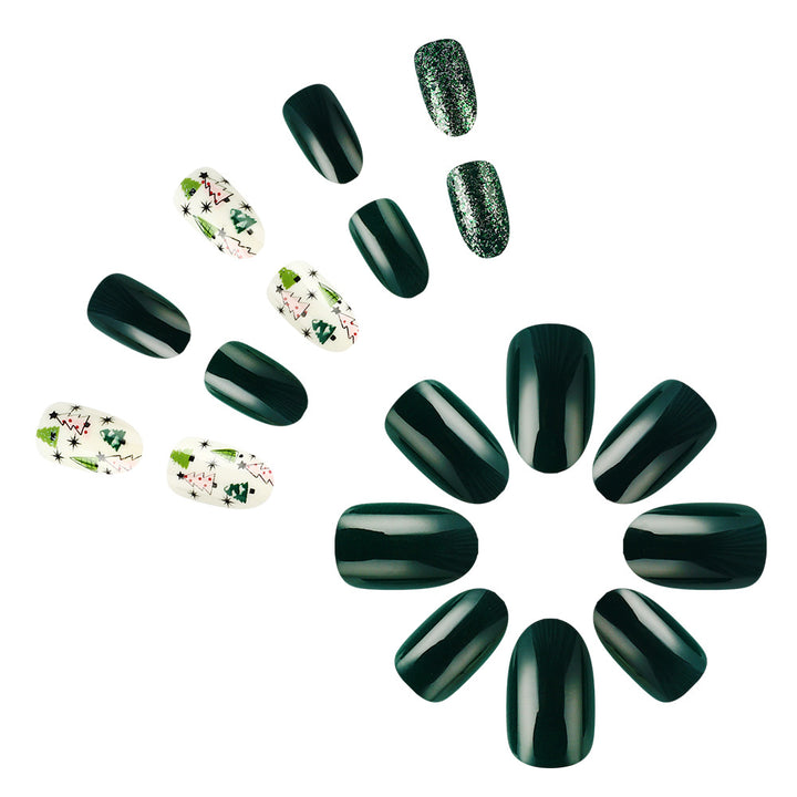Festive Holiday-Themed Nail Art Bowlift