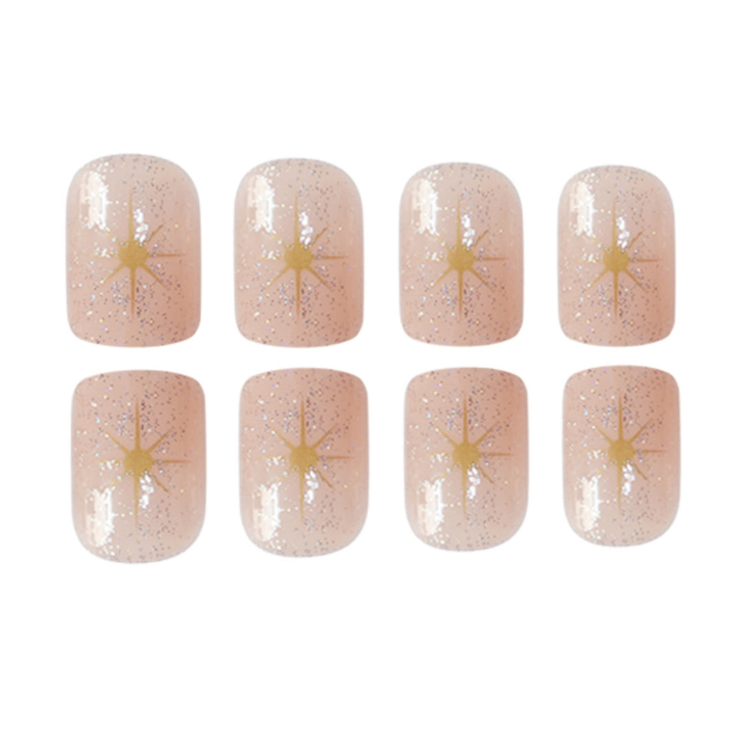 Sparkling Star Nail Art Bowlift