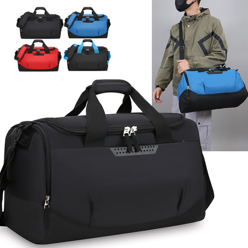 Sporty travel bag with ergonomic carrying system and innovative compartments Bowlift