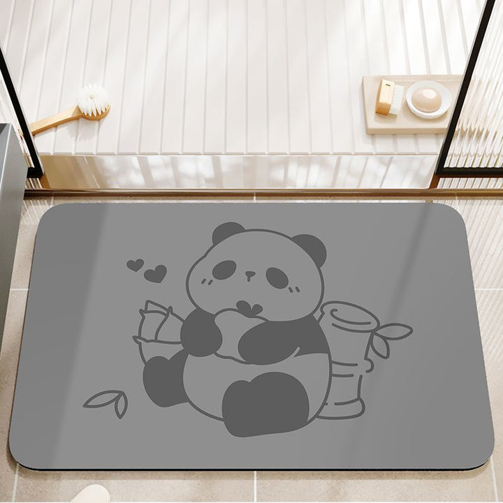 Cute Cartoon Animal Bath Mat Bowlift