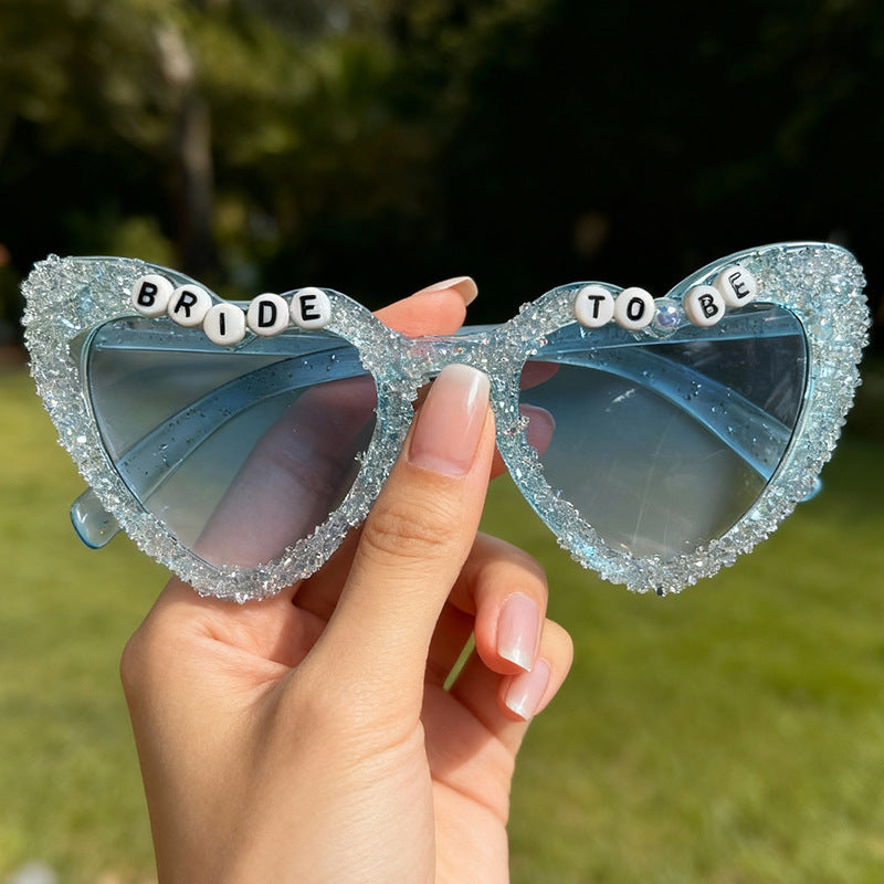 Heart-Shaped Celebration Sunglasses Bowlift