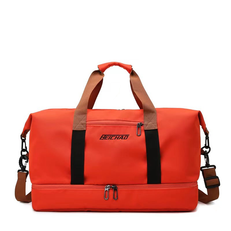 Robust Sports Duffel Bag With Multiple Compartments Bowlift