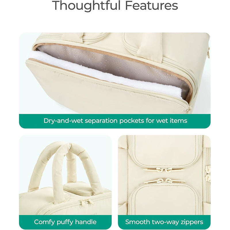 Insulated tote bag with multiple compartments Bowlift