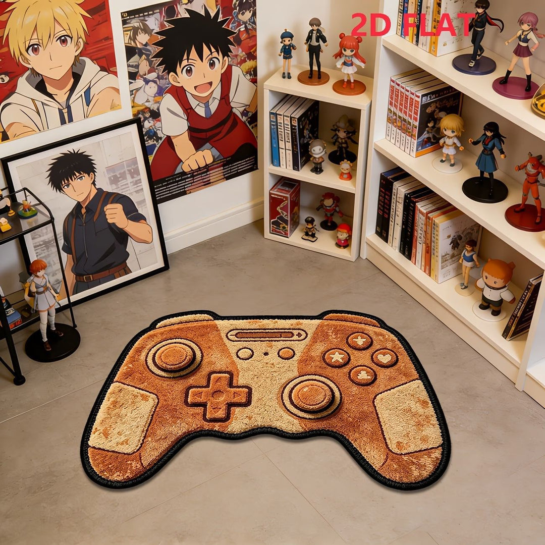 Gaming Console-Shaped Area Rug