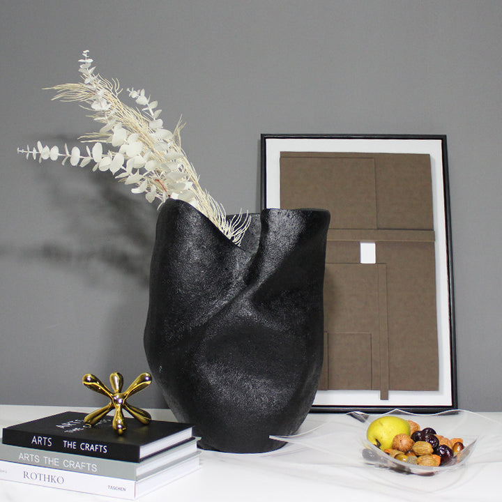 Abstract Textured Decorative Vase