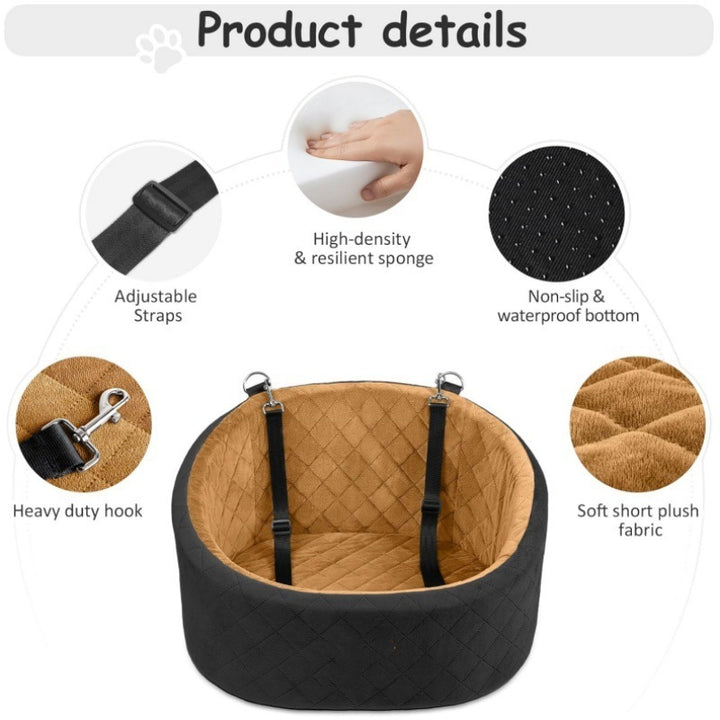 Comfortable Car Seat For Pets Bowlift