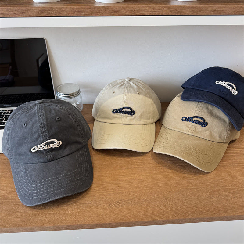 Men's Classic Embroidered Adjustable Baseball Cap Bowlift