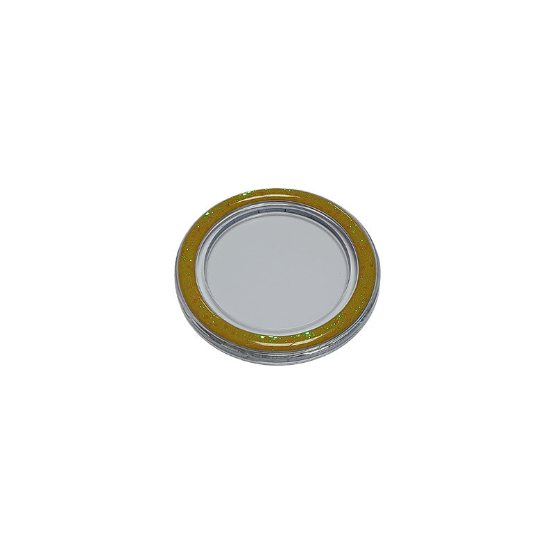 Decorative Transparent Compact Mirror Bowlift