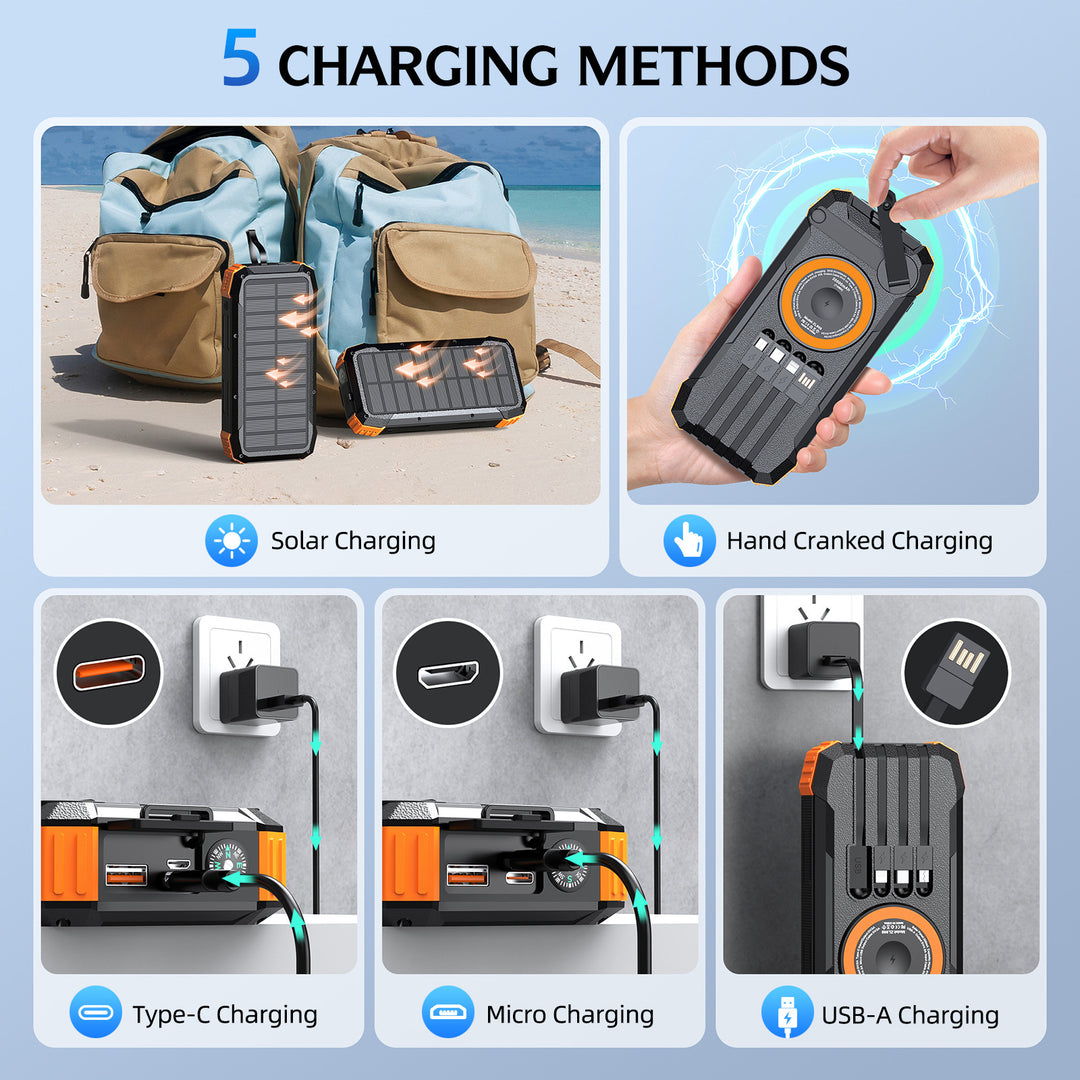 Solar Powerbank Bowlift
