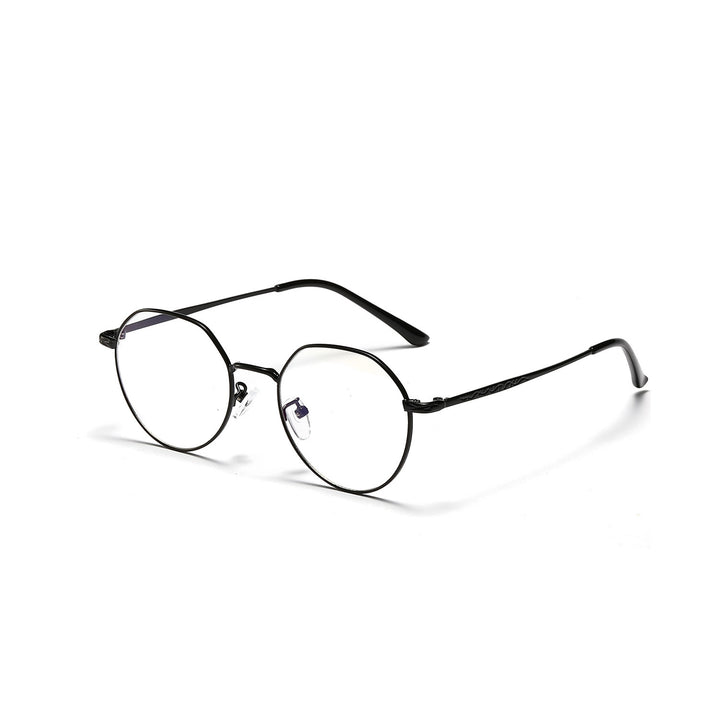 Women's round glasses with delicate metal frame Bowlift