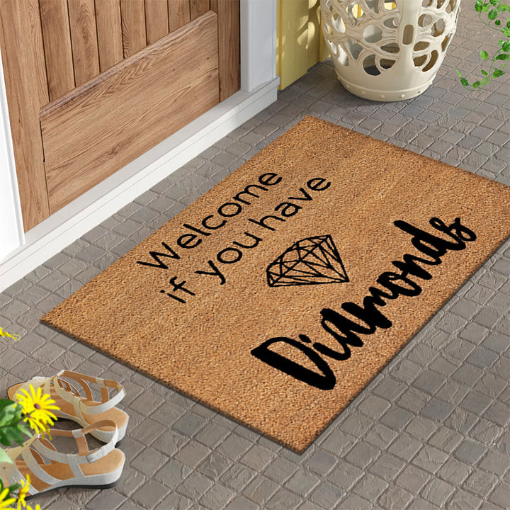 Rustic Welcome Mat