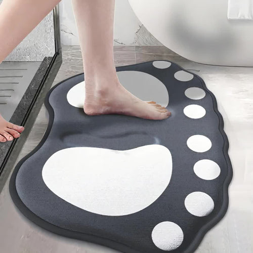 Footprint Bath Mat Bowlift