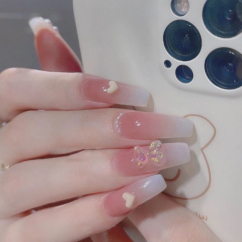 Artful Nail Art with Cute Bunny Pattern Cold Bowlift