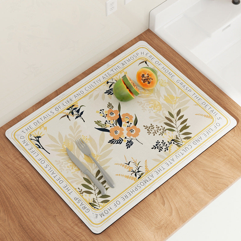 Coffee Bar Kitchen Mat