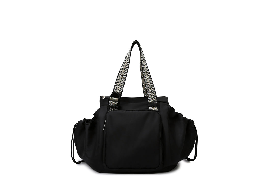 Stylish Multi-Pocket Diaper Tote Bowlift