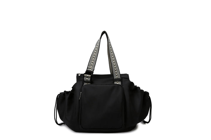 Stylish Multi-Pocket Diaper Tote Bowlift