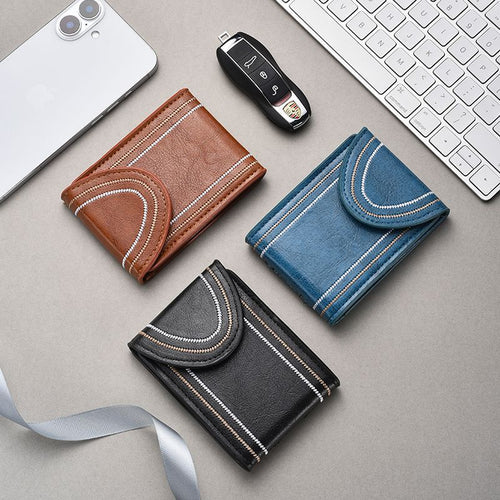Premium Leather Card Holder Bowlift