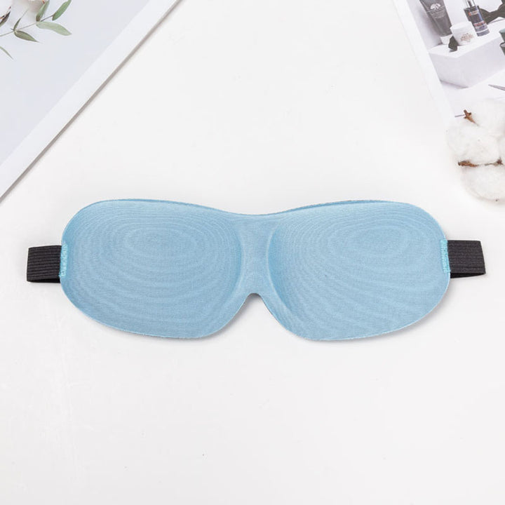 Unisex nan light-blocking travel mask with thermoformable nylon cover and wide comfort band Bowlift