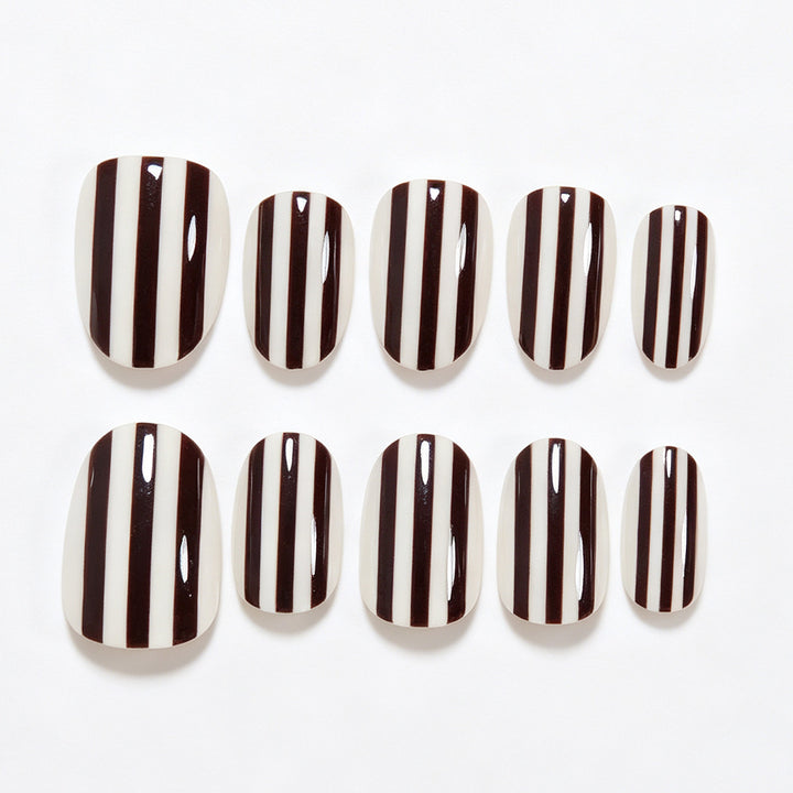 Striped Nail Art Wrap Set Bowlift