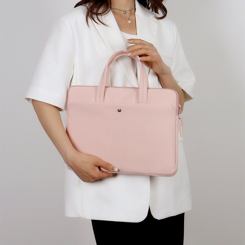 elegant Laptop Sleeve with Additional Compartments Bowlift