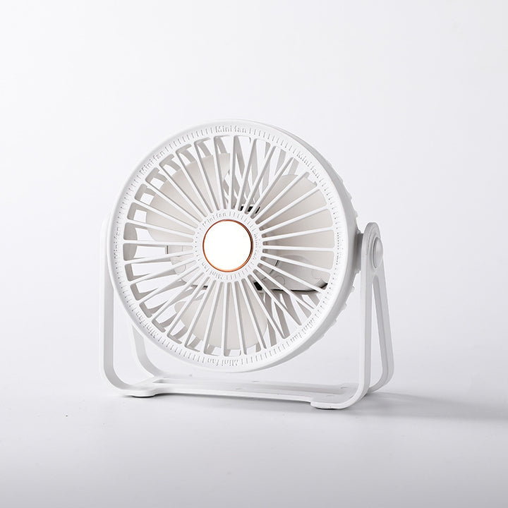 Unisex Compact Rechargeable Mini Desk Fan Bowlift