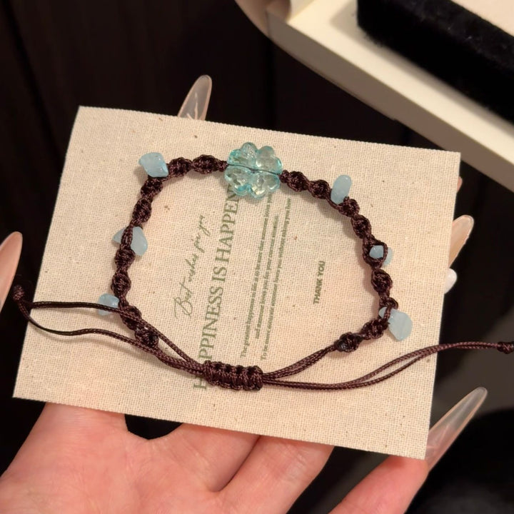 Handmade Floral Charm Bracelet Bowlift