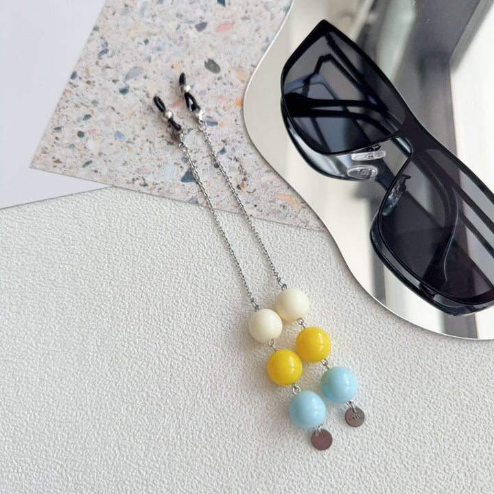 Colorful Beaded Eyewear Chain Bowlift