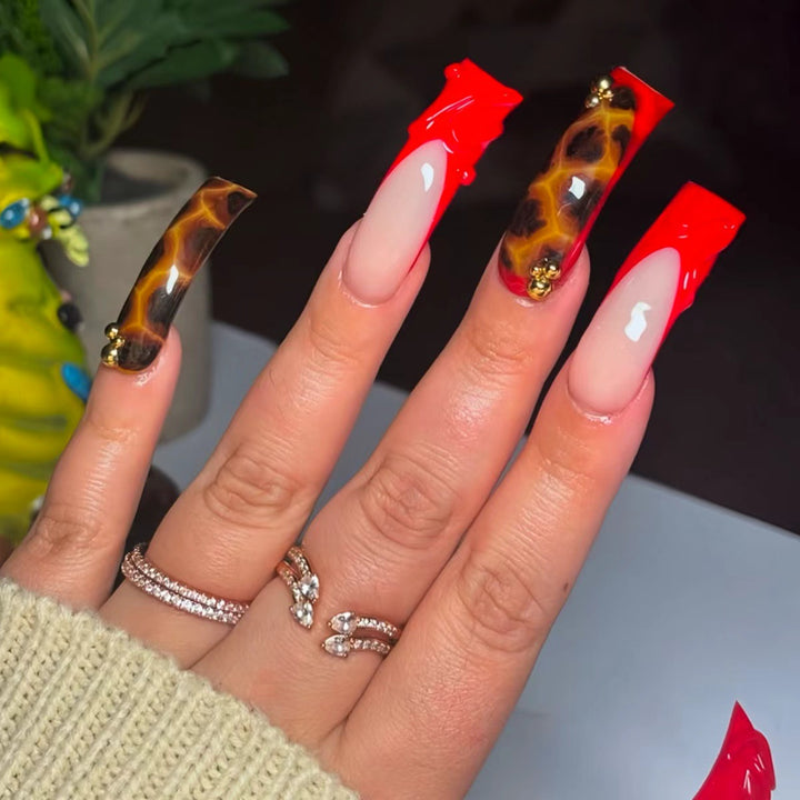 Artistic Oversized Nail Extensions Bowlift