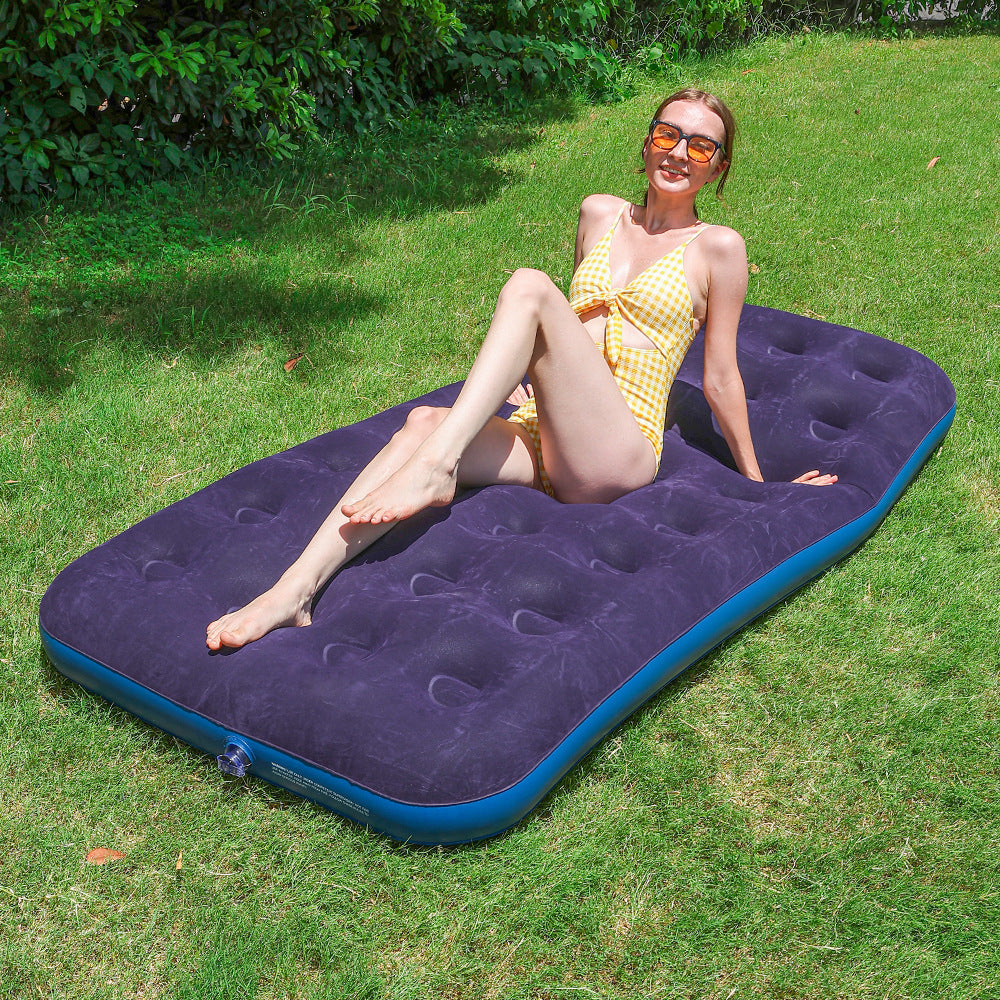 Women's Comfortable Inflatable Lounge with Soft Surface Material Bowlift