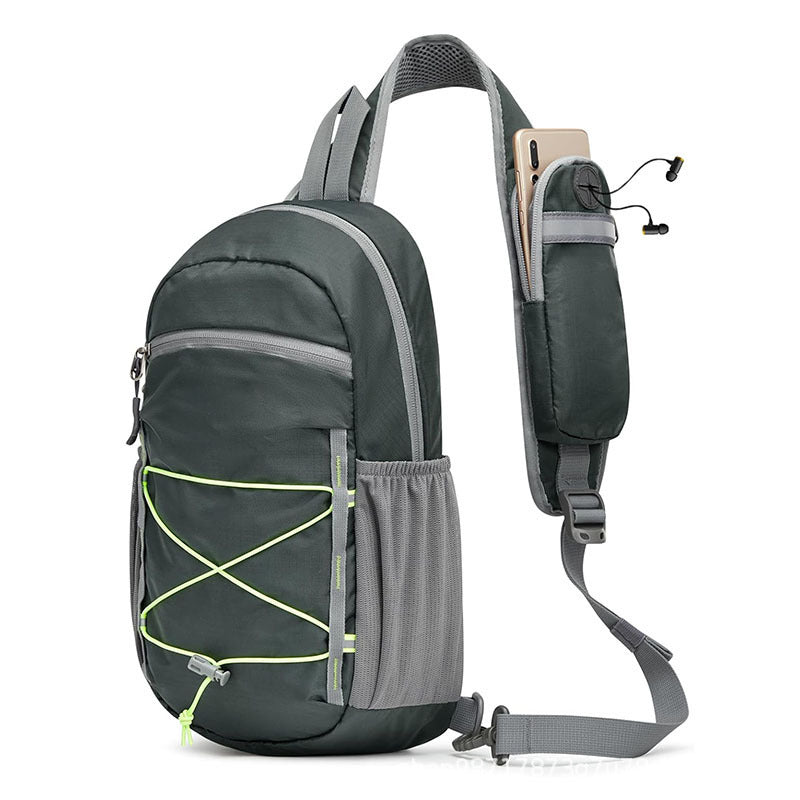 Sling Backpack with Multifunctional Storage and Ergonomic Carrying System Bowlift