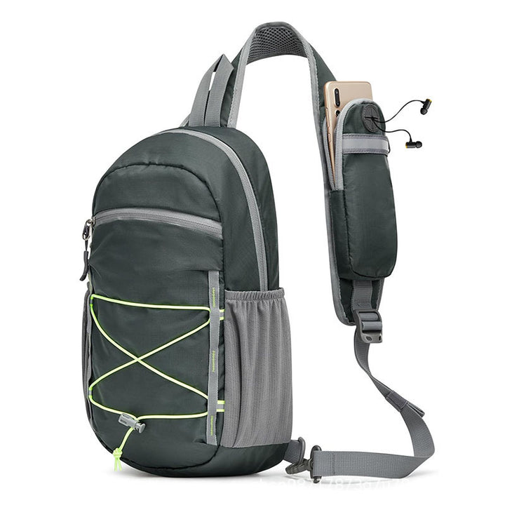 Sling Backpack with Multifunctional Storage and Ergonomic Carrying System Bowlift