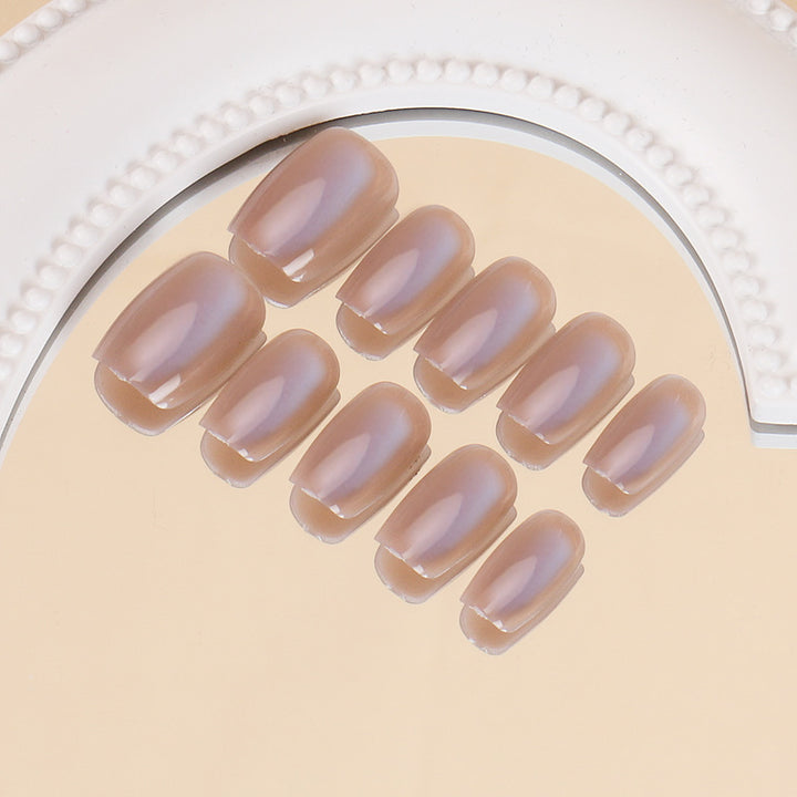 Elegant Sculpted Press-On Nails Bowlift
