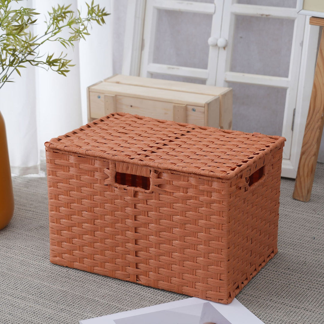 Storage box made of sturdy braided material Bowlift