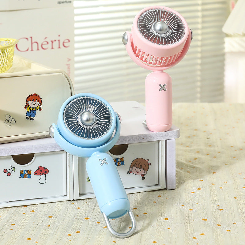 Women's portable hand fan with USB charging function and funny animal design Bowlift