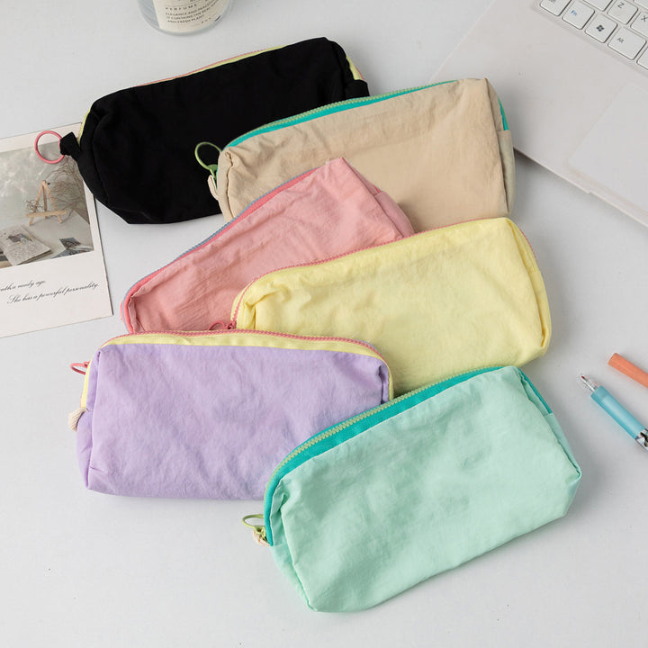 Zippered Multi-Compartment Pencil Case Bowlift