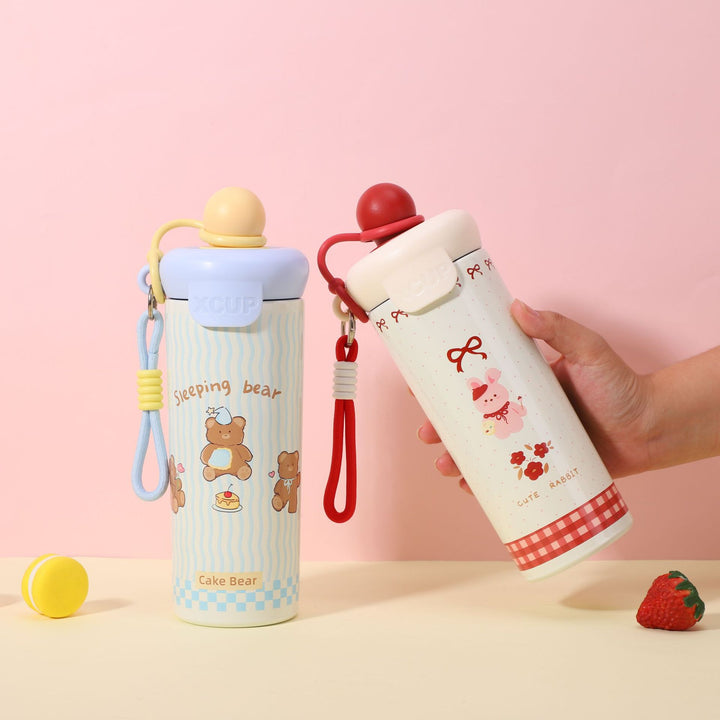 Artistic Insulated Water Flask Bowlift