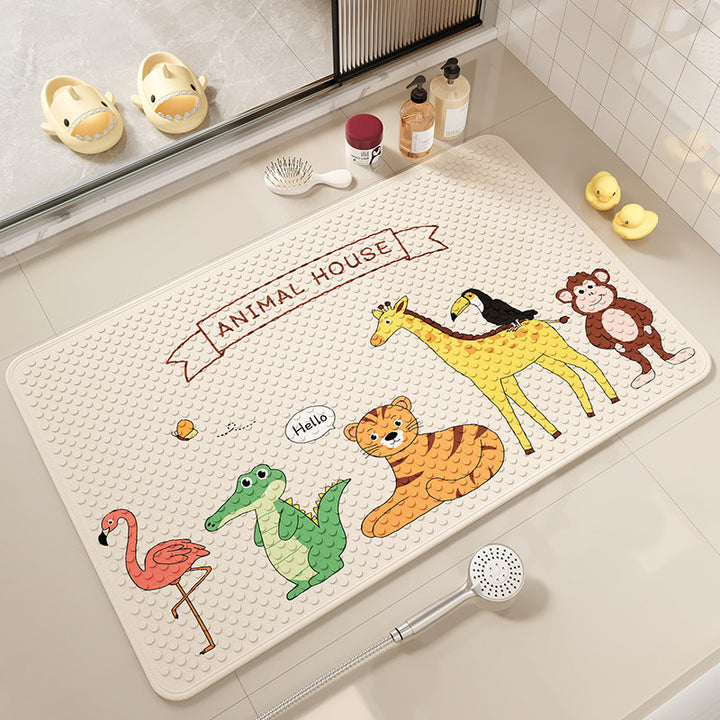 Animal-Themed Bath Mat Bowlift