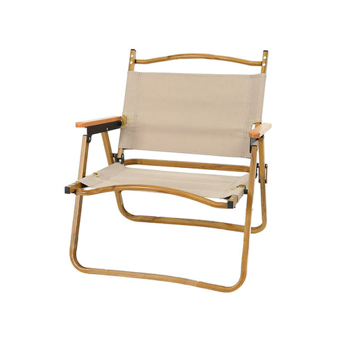 Folding chair with ergonomic backrest and stable frame Bowlift