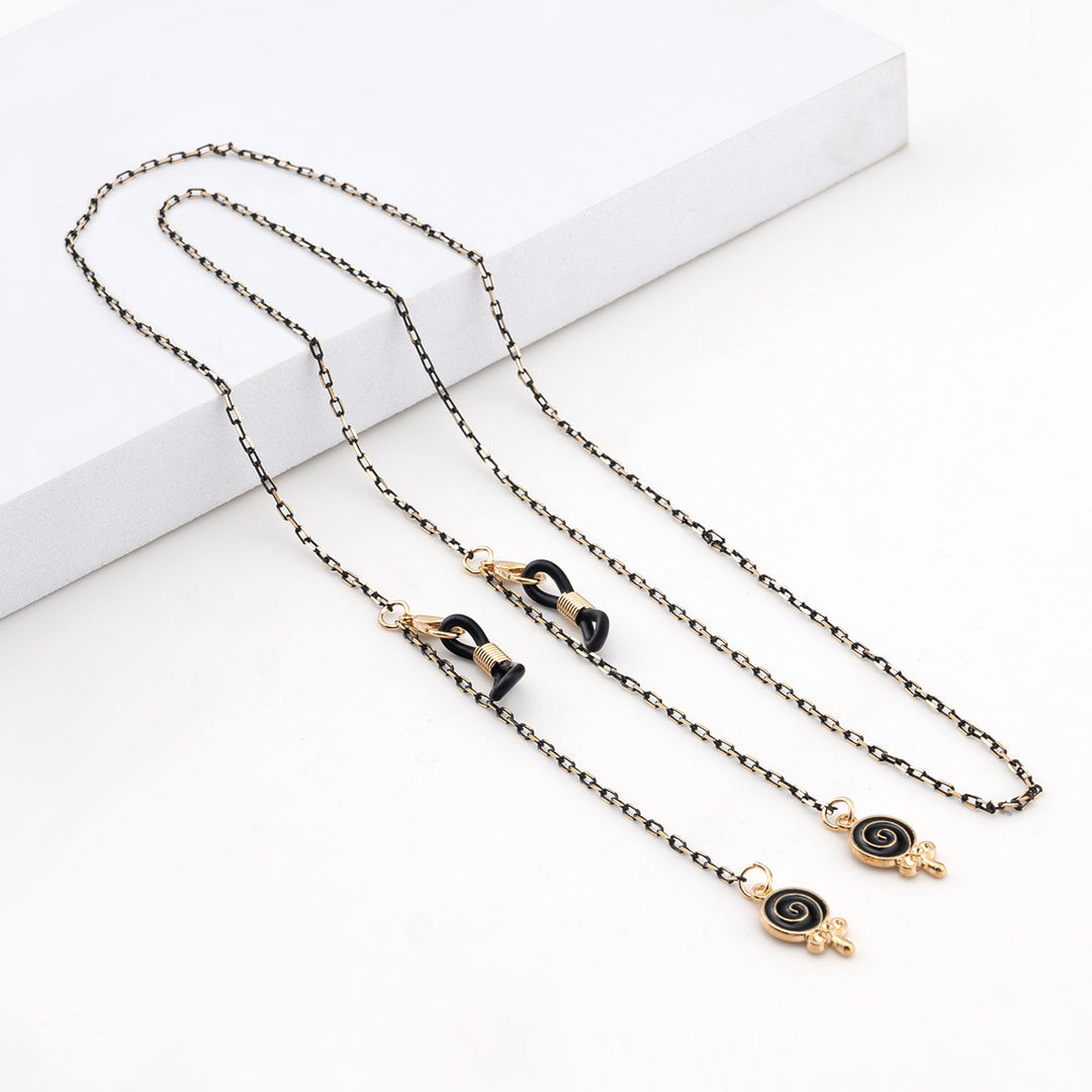 Elegant Geometric Eyewear Chain Bowlift