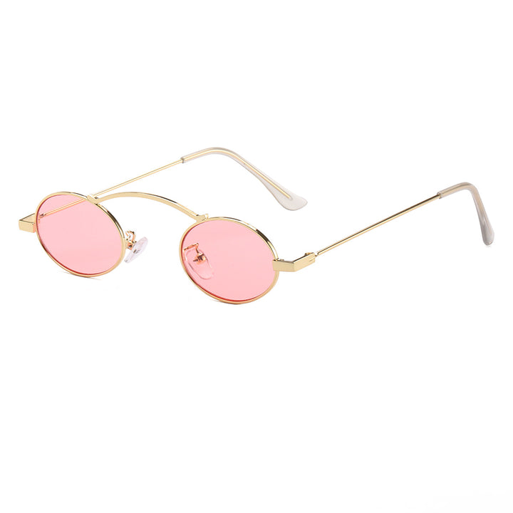 Women’s fashionable sunglasses with a unique circular frame and distinctive lenses Bowlift