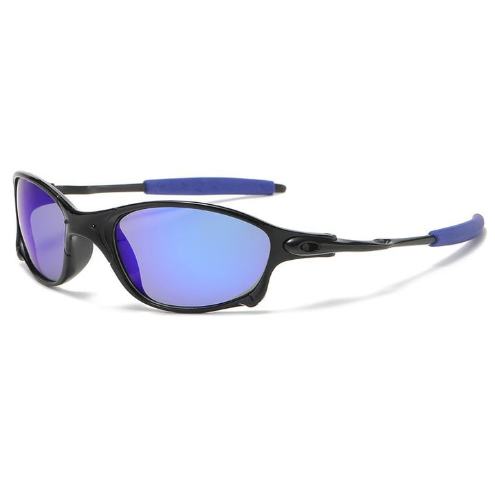 Unisex nan sporty Wraparound sunglasses with polarized lenses and non-slip temples Bowlift