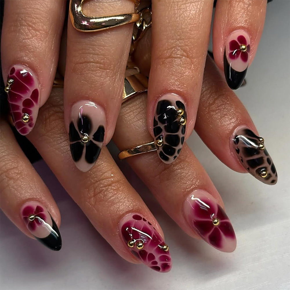 Artful Nail Art with Elegant Jewelry Design Bowlift