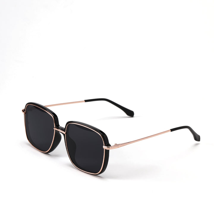 Women's square sunglasses with high-quality plastic frame and UV protection Bowlift
