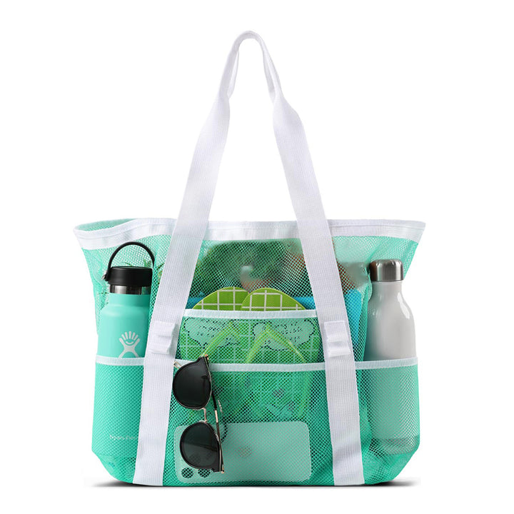 Large Beach Bag Made of Breathable Mesh Material Bowlift