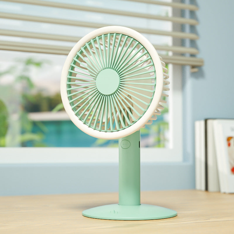 Ladies Portable Table Fan with 360-Degree Swivel Function Bowlift