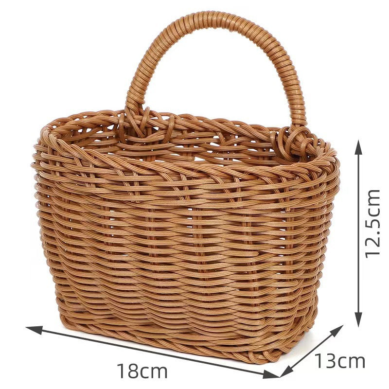 Handcrafted Woven Utility Basket Bowlift