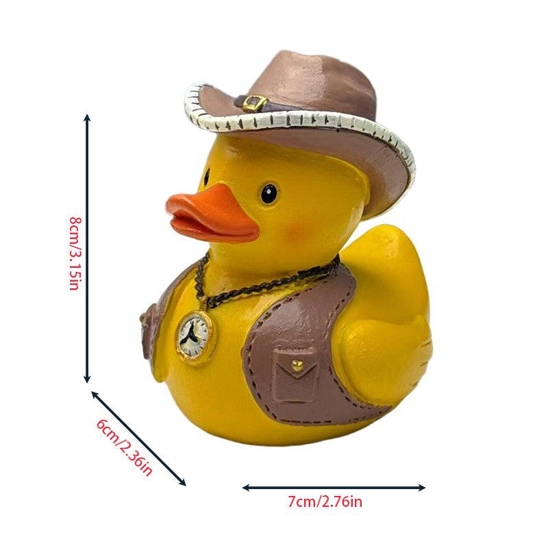Funny Decor Rubber Duck with Sprinkles Bowlift