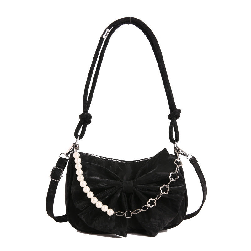Elegant Bow-Embellished Handbag Bowlift