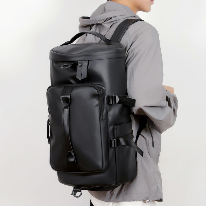 Multifunctional Outdoor Backpack with Water-Repellent Design Bowlift