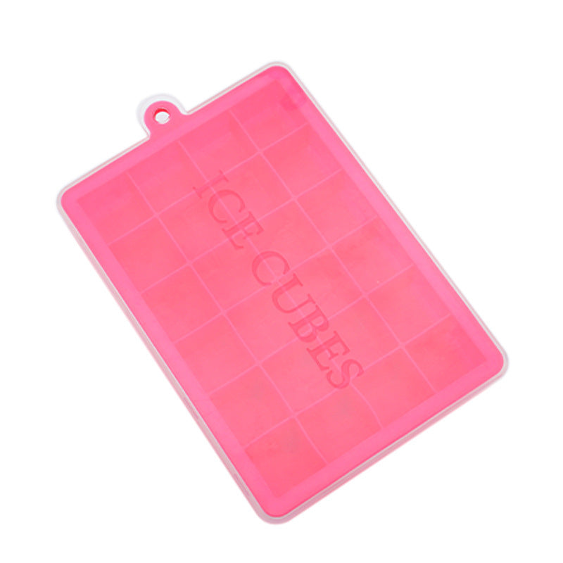 Flexible Silicone Ice Cube Tray Bowlift